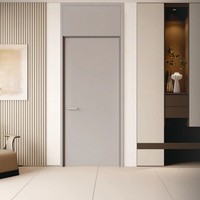 Porte intérieure en nid d'abeille entièrement en aluminium haute performance avec cadre de porte extrudé de précision insonorisé et résistant au feu