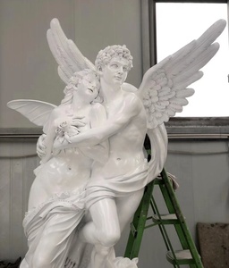 Amous-<span class=keywords><strong>escultura</strong></span> decorativa de Ángel de Omán, estatua de vidrio - Product Image 4