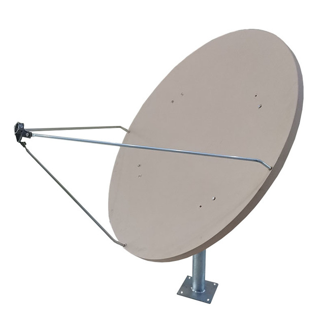 Ku Band 1.2m 1.8m 2.4m Hot Sale Fiberglass Dish Antenna Offset TV Antenna