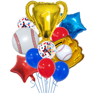 Trophée de Décoration de Fête de Championnat et Ballon Sportif pour la Célébration de la <span class=keywords><strong>Victoire</strong></span> au Football, au Baseball, au Basketball et au Soccer - Product Image 2