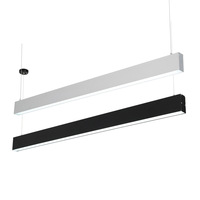 Emc Ce Gs Lvd Rohs Ip20 Éclairage Intérieur Led Suspension Linéaire Mince Pour Entrepôt Industriel Commercial