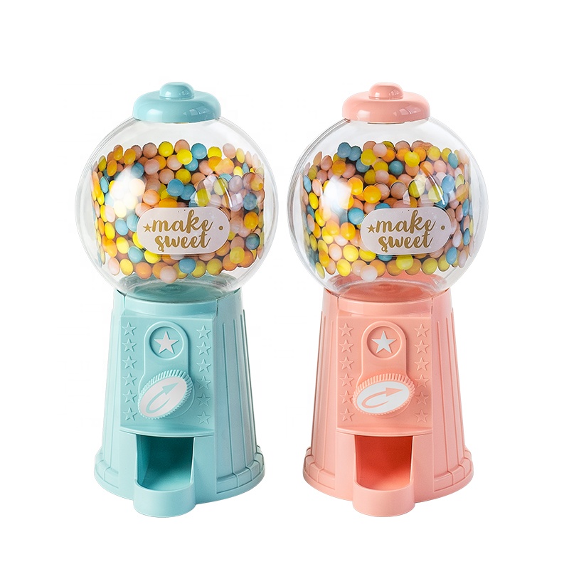 Cute Twist Candy Machine PS Plastic Money Saving Box For Kids Coin Bank Green Red Pink For магазинов и супермаркетов
