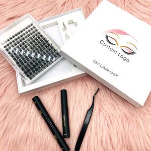 Kit de Extensión de Pestañas DIY al por Mayor, Pestañas en Racimo <span class=keywords><strong>Manga</strong></span>, Kit de Pestañas en Racimo DIY - Product Image 5