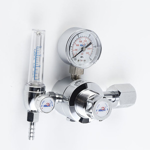 HG13F ตัวปรับแรงดันก๊าซไนโตรเจนแบบทองเหลืองเต็มตัว พร้อมเกจวัด - Product Image 1
