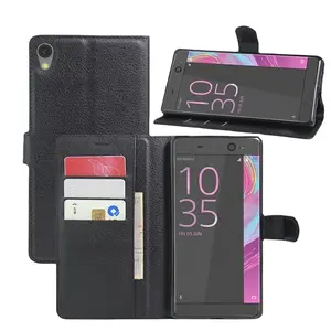 Best Selling Products Flip Cover Leather Mobile Phone Case For Sony xperia XA ultra