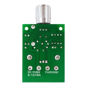 Controlador de velocidad de motor de CC Yixinsheng 6-12V 6A PWM para ventilador y motor - Product Image 3