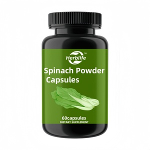 Cápsulas de Espinaca de Alta Calidad Natural ODM/OEM, Extracto de Espinaca a Granel - Product Image 1