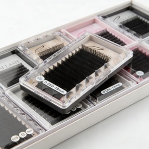 <b>Individual</b> Matte Eyelash Extension Handmade <b>Lashes</b> Trays Wholesale Customized Vegan <b>Lash</b> Extension Supplies - Product Image 6