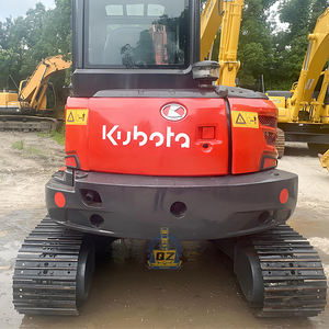 Kubota Gebruikte Kx165 Eenvoudig Onderhoud <span class=keywords><strong>Red</strong></span> Crawler Kx 165 <span class=keywords><strong>Digger</strong></span> 5,5ton 6Ton 5.5 6 T Graafmachine Voor Fundering Graven - Product Image 2