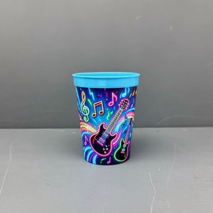 Party Essential Must Have With <b>Straw</b> Lid Combo Photo Worthy Drinkware Cups for Sports Games Assorted Size Pack PRS - Product Image 3