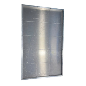 Pièces en acier inoxydable tournées sur commande CNC |   Composants d'usinage CNC de précision, bac utilitaire en aluminium industriel (angles soudés) - Product Image 1