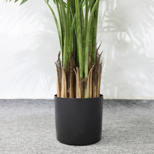 Palmier artificiel en plastique de haute qualité, plante verte en pot sur pied, décoration pour la maison et le bureau, résistant aux UV, écologique - Product Image 5