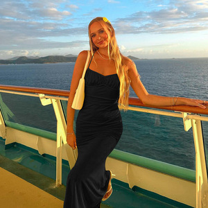 Wholesale Women <strong>Dresses</strong> Casual Summer High Quality <strong>Sexy</strong> <strong>Long</strong> <strong>Dresses</strong> Bodycon Sleeveless - Product Image 3