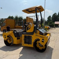 Rodillo Compactador de 6 Toneladas, Probado en Fábrica, con Motor de Bajo Consumo de 36.8kW, para Compactación de Suelos en Ingeniería