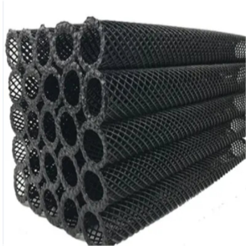 Wholesale Hard Rigid Permeable Pipe Net Water Seepage Pipe Machine Drainage Mesh Pipe Tube Plastic Tubes Hose