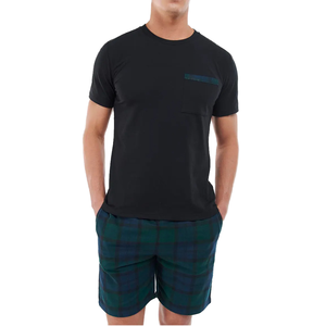 Conjunto Deportivo Informal de Verano para Hombre, Transpirable, de Dos Piezas, con Camiseta de Manga Corta y Pantalones Cortos - Product Image 1