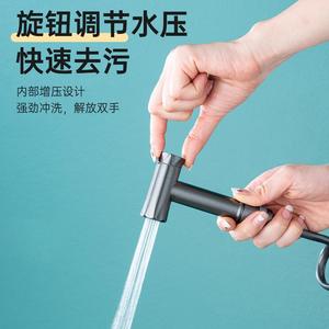 Pistolet de pulvérisation haute pression pour toilettes, type clavier de piano, pression d'eau réglable, kit de nettoyage à eau froide - Product Image 3