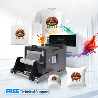 Imprimante DTF A3 tout-en-un à prix d'usine avec agitateur et sécheur, dotée de deux têtes XP600 pour l'impression automatique de t-shirts à grand volume