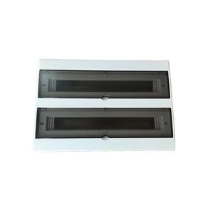 Boîte de distribution en plastique IP30 à bas prix boîte de jonction électrique 3/4/5/6/9/<span class=keywords><strong>13</strong></span>/18/26 voies pour module de disjoncteur MCB à la maison intelligente - Product Image 1