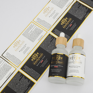 Adesivi personalizzati per <span class=keywords><strong>etichette</strong></span> di bottiglie di cosmetici impermeabili stampa di olio essenziale di carta stampata <span class=keywords><strong>etichette</strong></span> adesive per la cura della pelle - Product Image 1