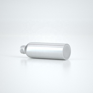 Flacon de parfum en <span class=keywords><strong>aluminium</strong></span> avec couvercle rabattable, tailles de 30 ml à 500 ml, conteneur de lotion cosmétique, base en métal et bouchon à vis - Product Image 3