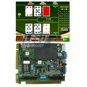 Plateau de jeu Royal Baccarat <span class=keywords><strong>Poker</strong></span> en vente en gros, plateau de jeu d'arcade amusant, jeu d'habileté pour adultes avec 1 an de garantie - Product Image 2