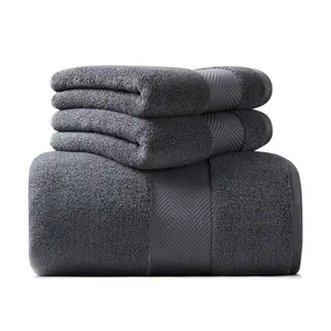 Hot Sale Luxury Soft And Reliable Bamboo Cotton Bath Towel For Home Use