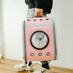 <b>Cat</b> bag, portable travel bag, space capsule pet <b>backpack</b>, <b>cat</b> cage, double-shoulder transparent <b>cat</b> <b>backpack</b>, dog bag, <b>cat</b> - Product Image 2