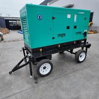 Geräuscharmer Schweißgenerator 180A 300A 400A 500A 30KW 40KW 50KW Dieselmotor Wasserkühlung Elektrostart Stromaggregat