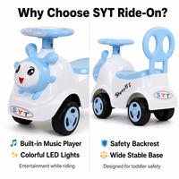Offre Spéciale prix bon marché éducatif belle bande dessinée marcheur bébé voiture coulissante enfants monter sur voiture jouet
