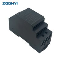 Alimentation à découpage sur rail DIN 30W 5V 12V 15V 24V 48V Série HDR-30 CA/CC à sortie unique pour armoire de commande industrielle CE