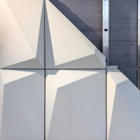 2025 nuevo diseño de diseño 3D 1220*2440mm Panel compuesto de aluminio Alucobond Acp Acm hoja Panel de revestimiento de pared Exterior