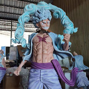 Sculpture artistique grandeur nature en <span class=keywords><strong>fibre</strong></span> <span class=keywords><strong>de</strong></span> <span class=keywords><strong>verre</strong></span> et résine <span class=keywords><strong>de</strong></span> Monkey D. Luffy <span class=keywords><strong>de</strong></span> l'anime, <span class=keywords><strong>prix</strong></span> d'usine - Product Image 4