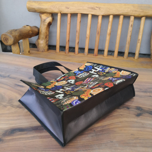 Ultrasonic Custom Print Recyclable Pp Laminated Eco Recycle Reusable Grocery Shopping Non-Woven <b>Tote</b> <b>Bag</b> With Customized Logo - Product Image 4