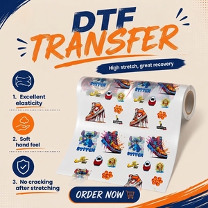 Adesivo in Vinile Plastisol Personalizzato e Durevole <span class=keywords><strong>per</strong></span> Trasferimenti a Caldo su Magliette, <span class=keywords><strong>per</strong></span> Trasferimenti DTF - Product Image 1