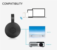 G2 HD Dongle Wireless Wifi TV Stick con Miracast Chrome cast YouTube compatible con conector HDMI para transmitir a su pantalla