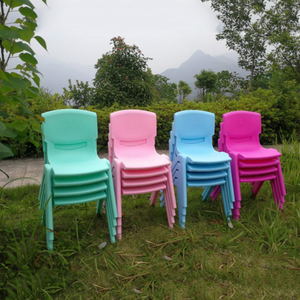 <span class=keywords><strong>Silla</strong></span> de Comedor de Plástico para Bebés, para Dormitorio, Sala de Estar y Uso en el Parque, Portátil, Duradera y Ecológica - Product Image 1