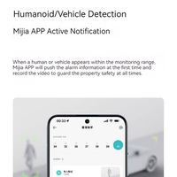 Caméra extérieure Mijia CW500 3K Ultra HD qualité double bande WiFi6 A1 détection puce de sécurité MJSXJ07HL