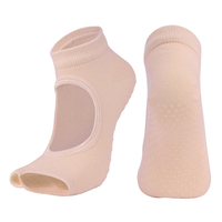 Chaussettes de mode pour adultes en coton de haute qualité respirantes anti-dérapantes conçues pour les chaussettes de cheville de fitness-printemps pour femmes de yoga à domicile