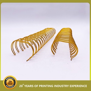 Ceres Hot Spiral YO Double <strong>Loop</strong> Binding Wire Twin Ring <strong>Loop</strong> Wire For Book Binding And Calendar - Product Image 6