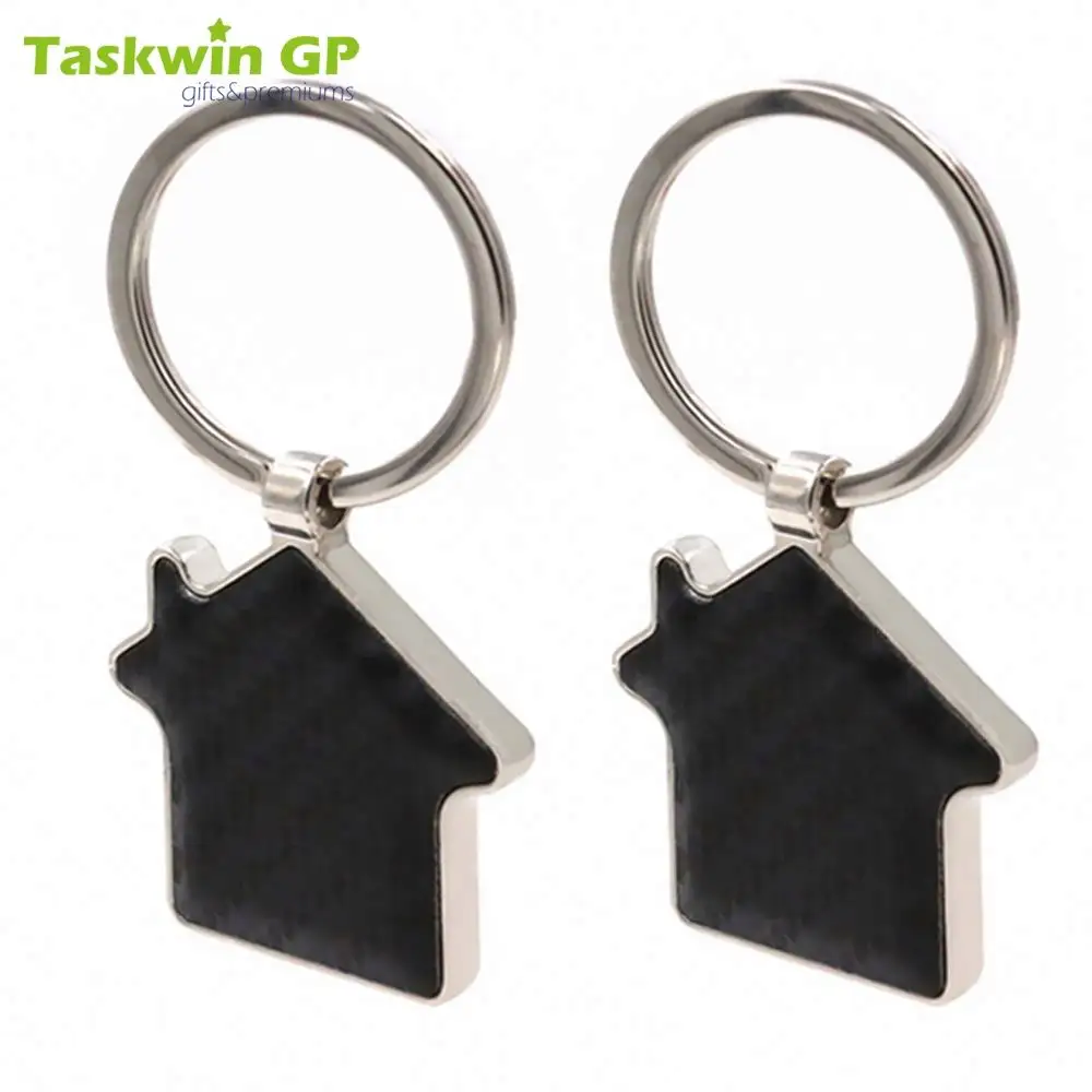 Taskwingifts-Llavero de Metal personalizado para el hogar, etiqueta colgante, logotipo, promoción