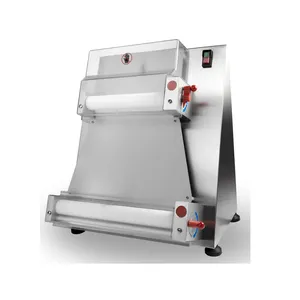 Prix usine boulangerie pâte laminoir 18 "Pizza pâte laminoir rouleau Machine Pizza pâte rouleau Machine pour la cuisson Pizza/pain