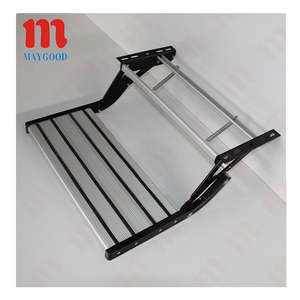 Bonne qualité Manuel RV Étape monocouche en aluminium pliant étape pour camping-car remorque <span class=keywords><strong>caravane</strong></span> - Product Image 2