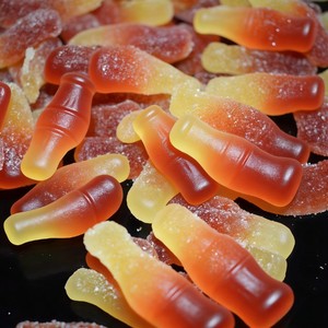 Free Sample OEM/ODM Sour <strong>Sugar</strong> <strong>Coated</strong> Gummies <strong>Candies</strong> Custom Shapes Available Including Sour Belts and Sweet <strong>Soft</strong> <strong>Candy</strong> - Product Image 3
