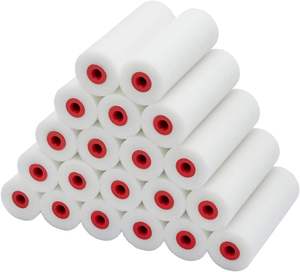 Alta qualità <span class=keywords><strong>9</strong></span> pollici tessuto vernice rullo spazzola con pesante manico in plastica OEM personalizzazione supportato all'ingrosso RS-<span class=keywords><strong>R</strong></span>-004 di qualità - Product Image 4