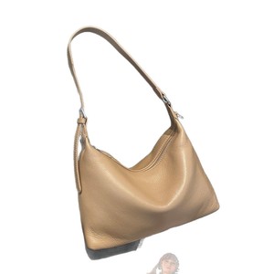 Ando <b>Bag</b> Genuine <b>Leather</b> Hobo Shoulder <b>Bag</b> Women <b>Soft</b> Pebbled Cowhide Zipper Handbag - Product Image 5