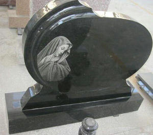Granite Tombstone and Monuments <strong>Cheap</strong> Black Granite <strong>Grave</strong> Stone <strong>Headstone</strong> - Product Image 2