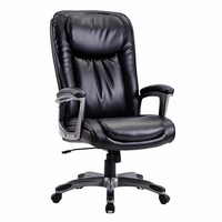 Nouvelle Arrivée d'Usine - Chaise de Bureau Exécutive Ergonomique Confortable de Luxe à Dossier Haut Pivotant pour Dirigeant et Manager