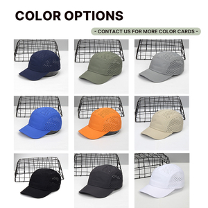 Gorras Deportivas Blancas Impermeables de Secado Rápido para Verano, sin Estructura, para Correr y Ciclismo, con Perforaciones Cortadas a Láser, Lisas, para Campamento - Product Image 3