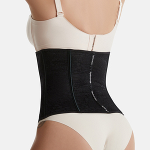 Faja de encaje transpirable para abdomen, corsé adelgazante, top bustier, fajas colombianas moldeadoras, entrenador de cintura de talla grande - Product Image 5